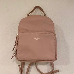 Kate Spade pale pink backpack